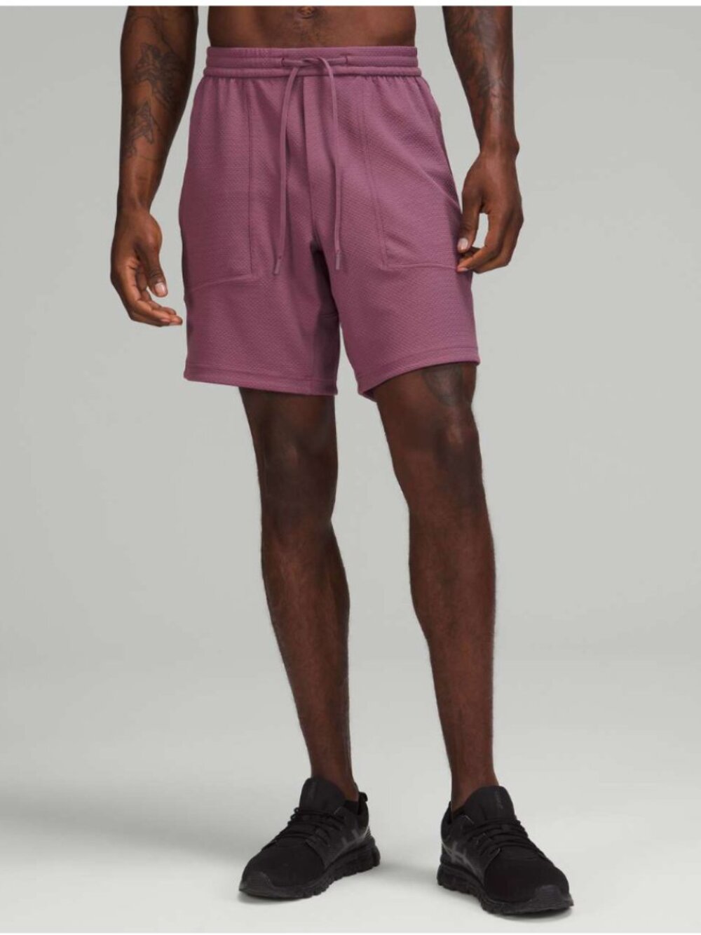 Lululemon Men's Relaxed-Fit Training Short 8" Vintage Plum Purple Size Large